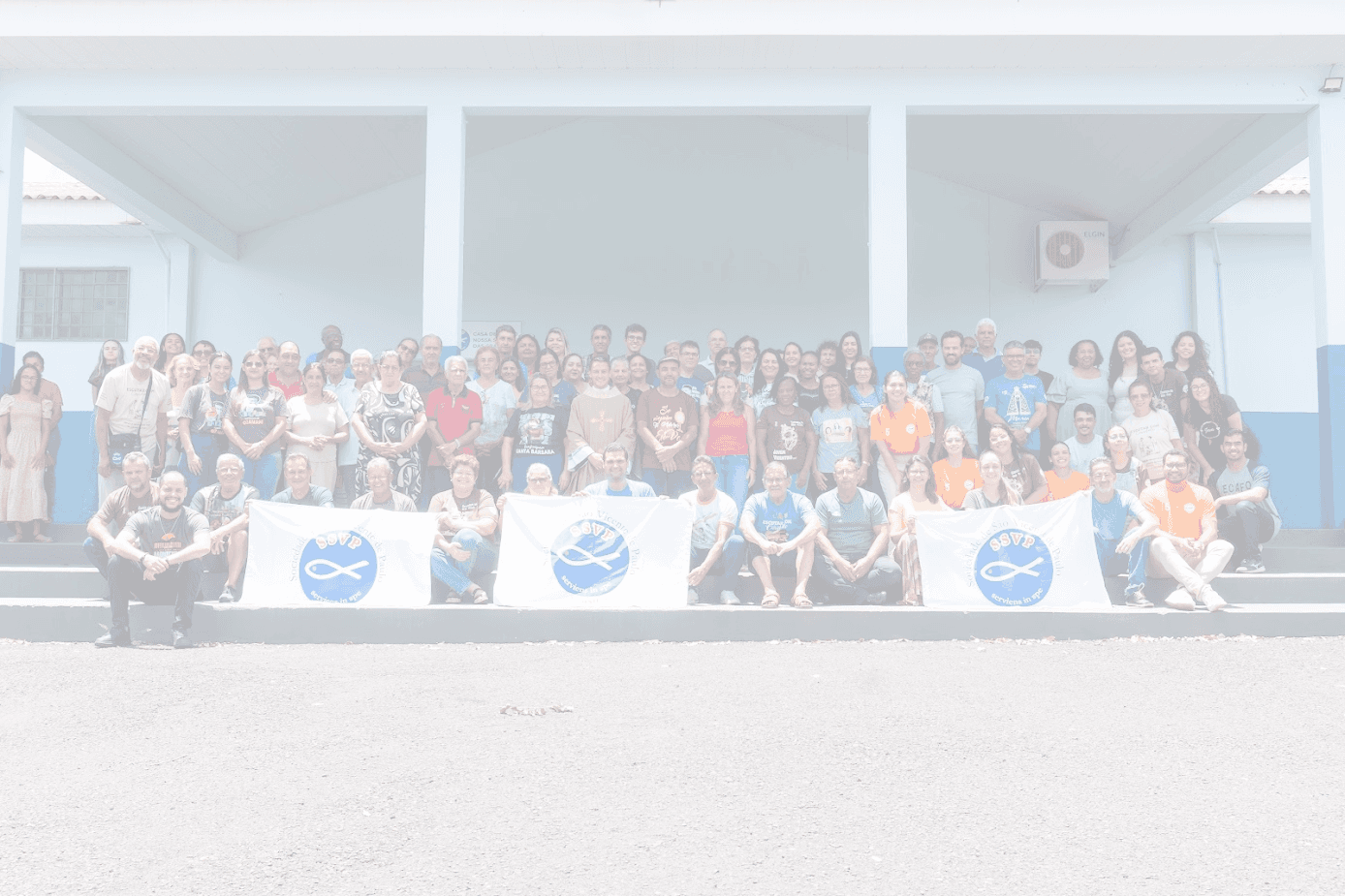 Membros da SSVP Uberaba em ação